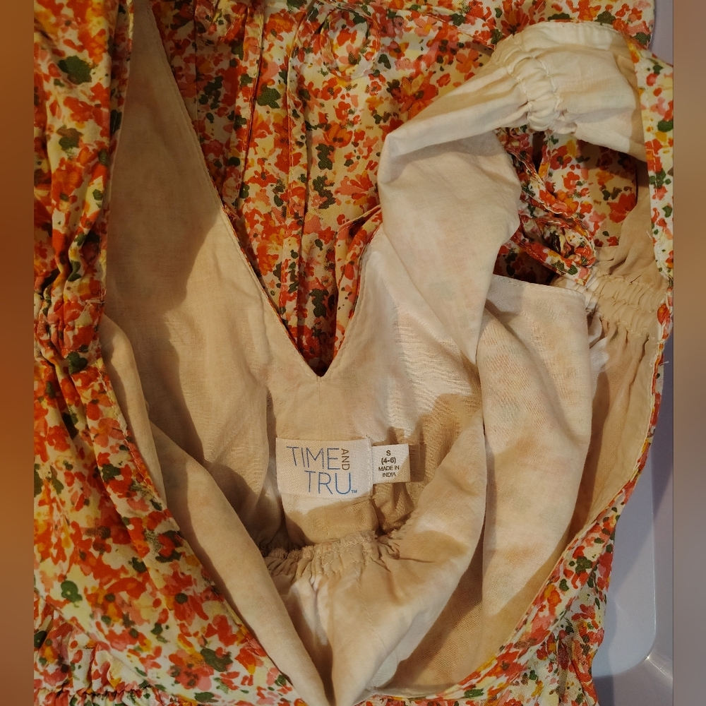 Time and Tru Floral Dress